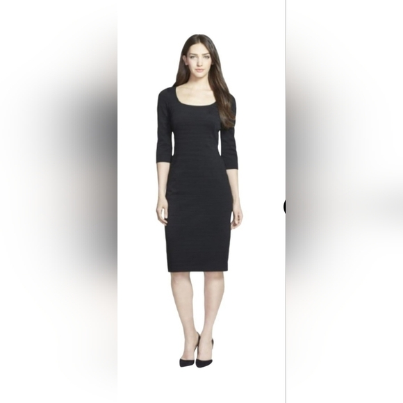 Classiques Entier Dresses & Skirts - Classiques EntierBlack Enna Scoop Neck Sheath Dress Sz 8